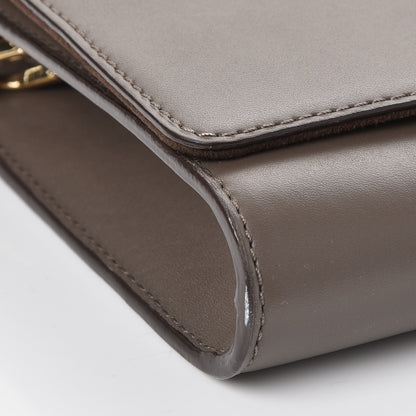 Louis Vuitton Calfskin Chain Louise MM Granit 9 of 9