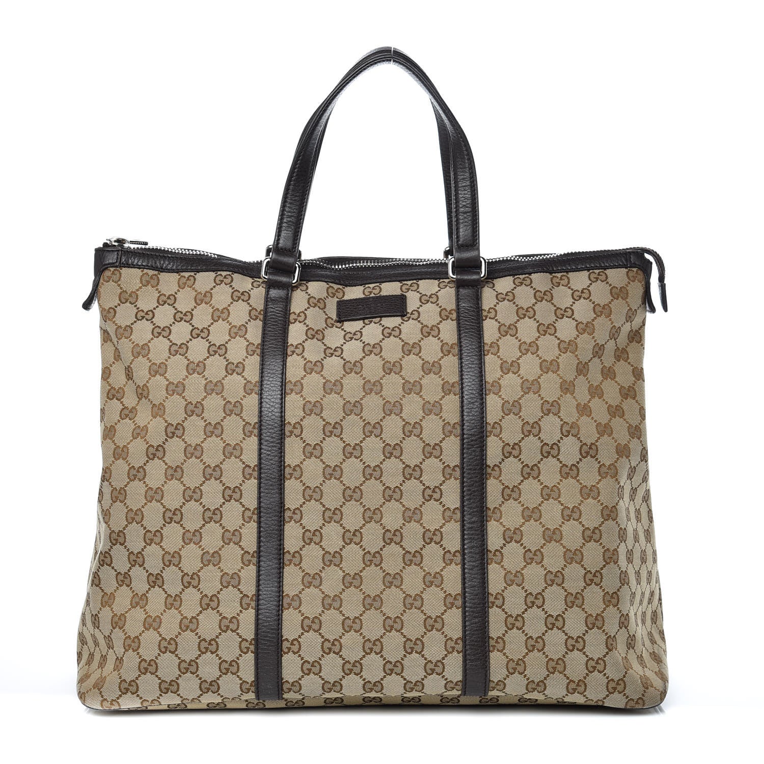 Gucci GG Monogram Large Joy Tote Bag Dark Brown 1 of 12