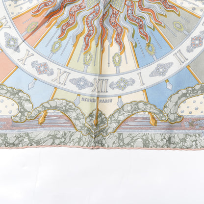 Hermes Silk Carpe Diem Pocket Square 2 of 3