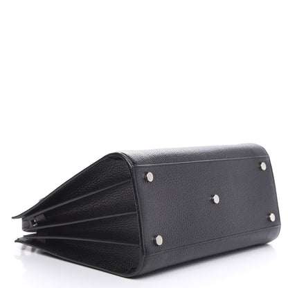 Saint Laurent Grained Calfskin Small Sac De Jour Black 5 of 11