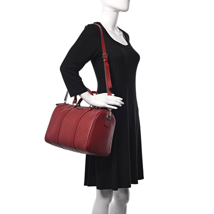 Gucci Microguccissima Medium Joy Boston Red 2 of 10