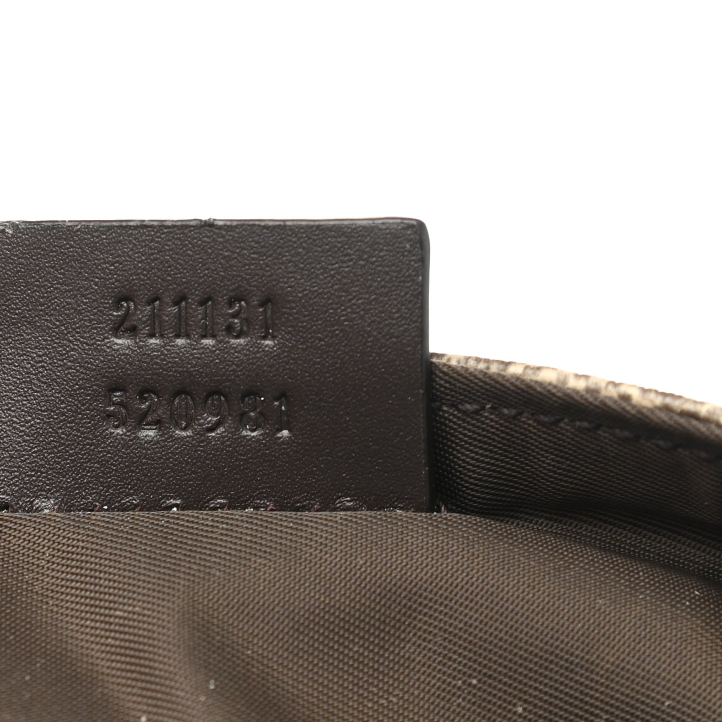 GG Plus Monogram Messenger Diaper Bag Dark Brown