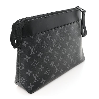 Louis Vuitton Monogram Eclipse Pochette Voyage Souple 3 of 6