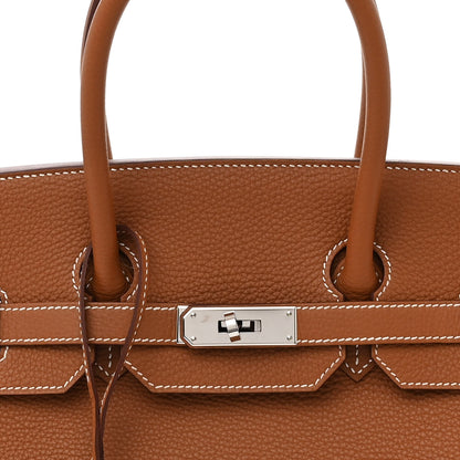 Hermes Togo Birkin 35 Gold 8 of 12