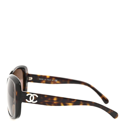 Chanel Acetate Polarized CC Sunglasses 5183 Tortoise 3 of 7