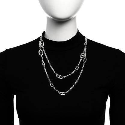 Hermes Sterling Silver Farandole Necklace 120 2 of 6