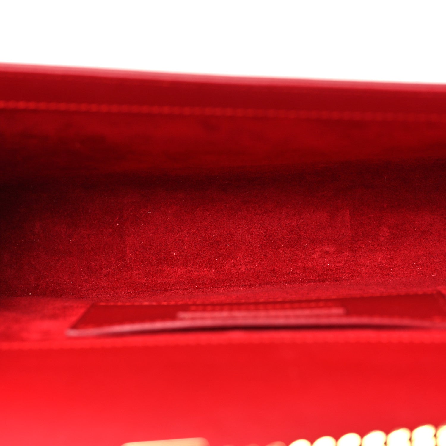 Saint Laurent Smooth Calfskin Medium Classic Monogram Kate Tassel Satchel Lipstick Red 5 of 10