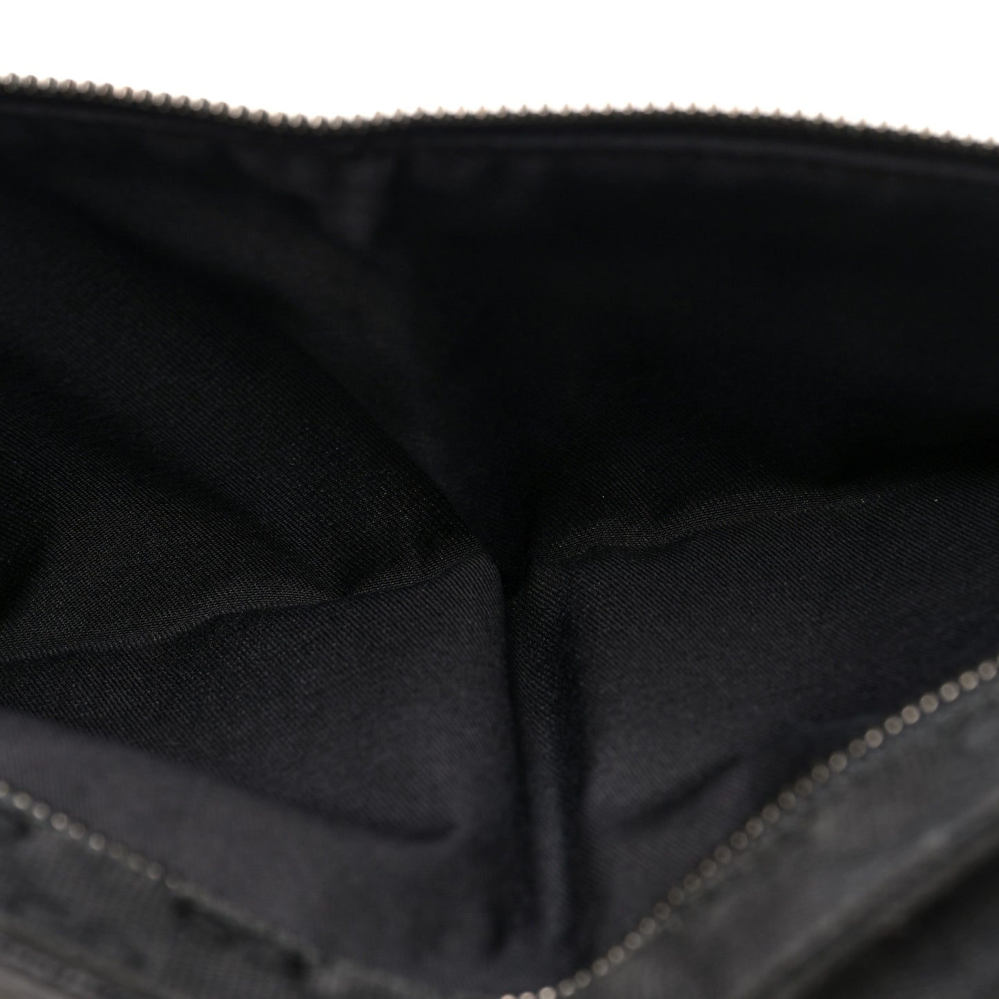 GG Monogram Double Pocket Belt Bag Black