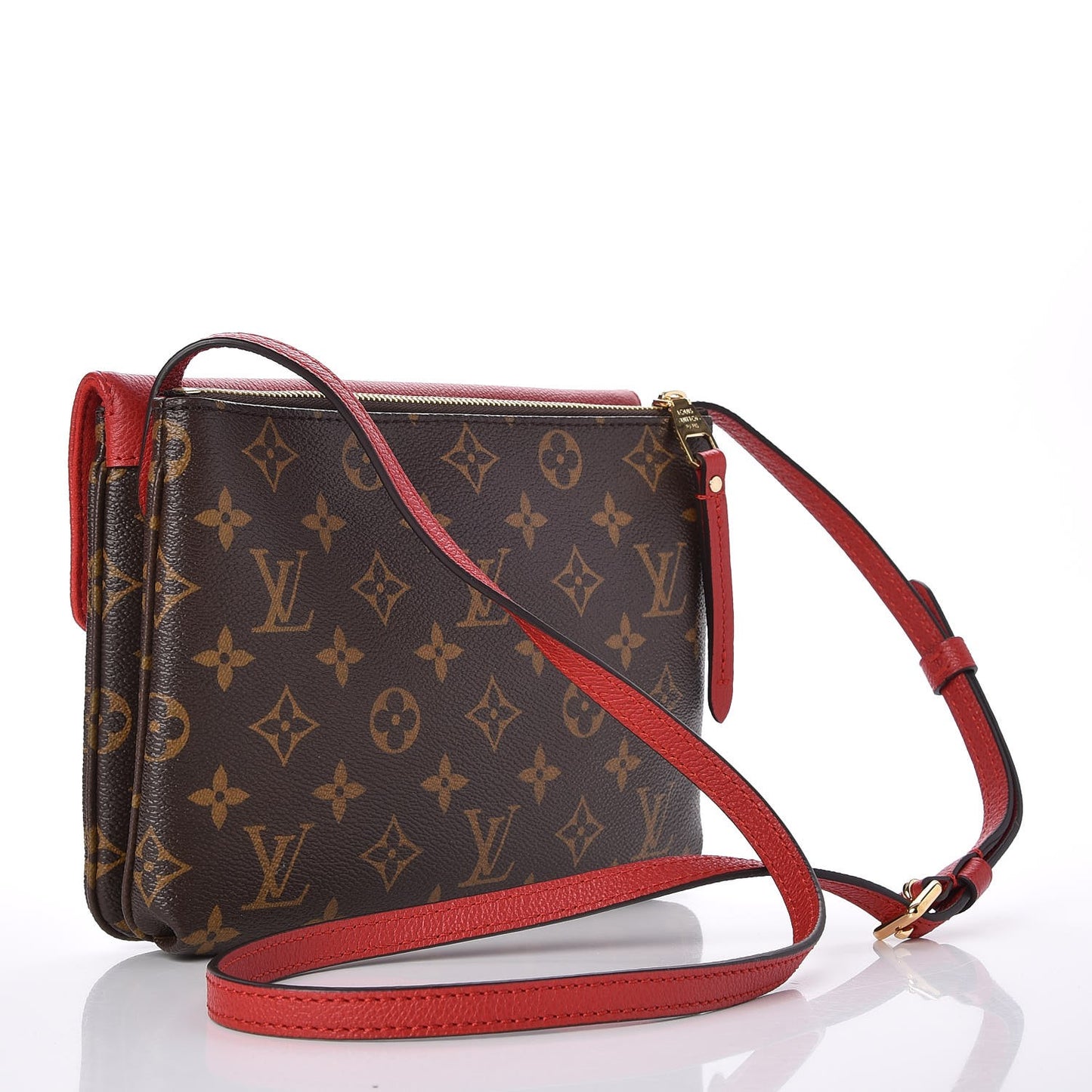 Monogram Twice Pochette Cherry
