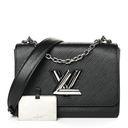 Louis Vuitton Epi Twist Shoulder Bag MM Black 1 of 7