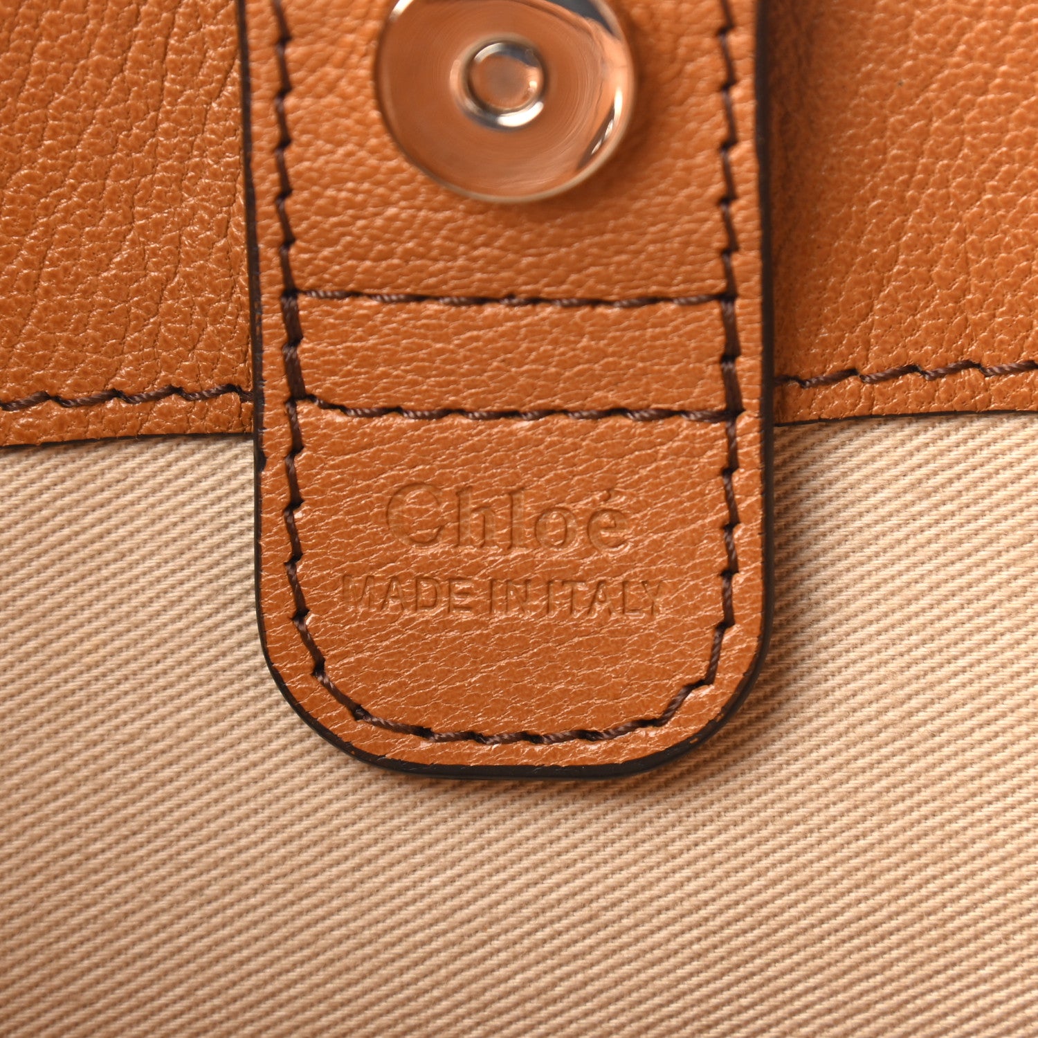 Chloe Calfskin Medium Tess Hobo Autumnal Brown 7 of 10