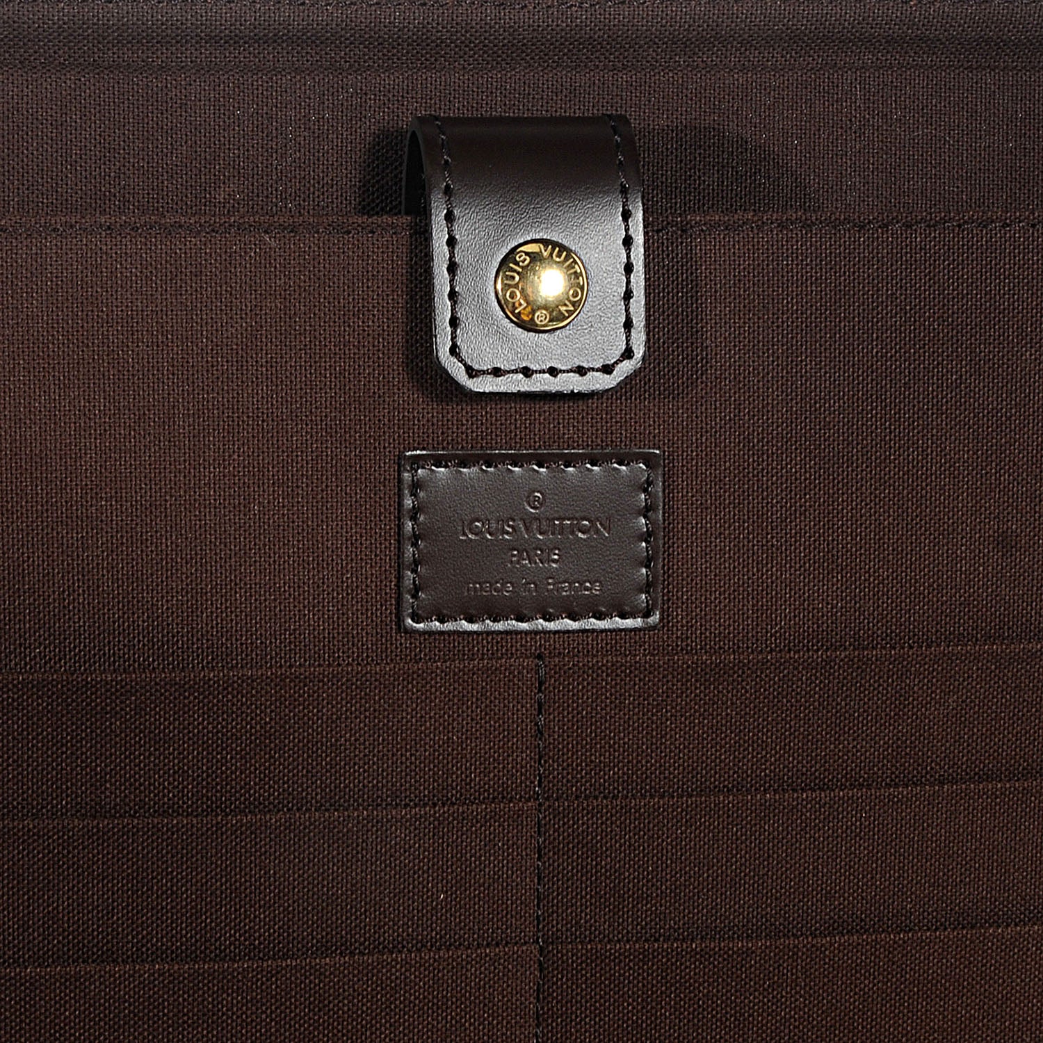 Louis Vuitton Damier Ebene Porte Ordinateur Sabana Computer Case 7 of 10