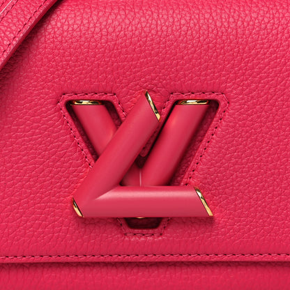 Louis Vuitton Taurillon Smooth Calfskin Scrunchie Twist One Handle PM Pondichery Pink 8 of 10