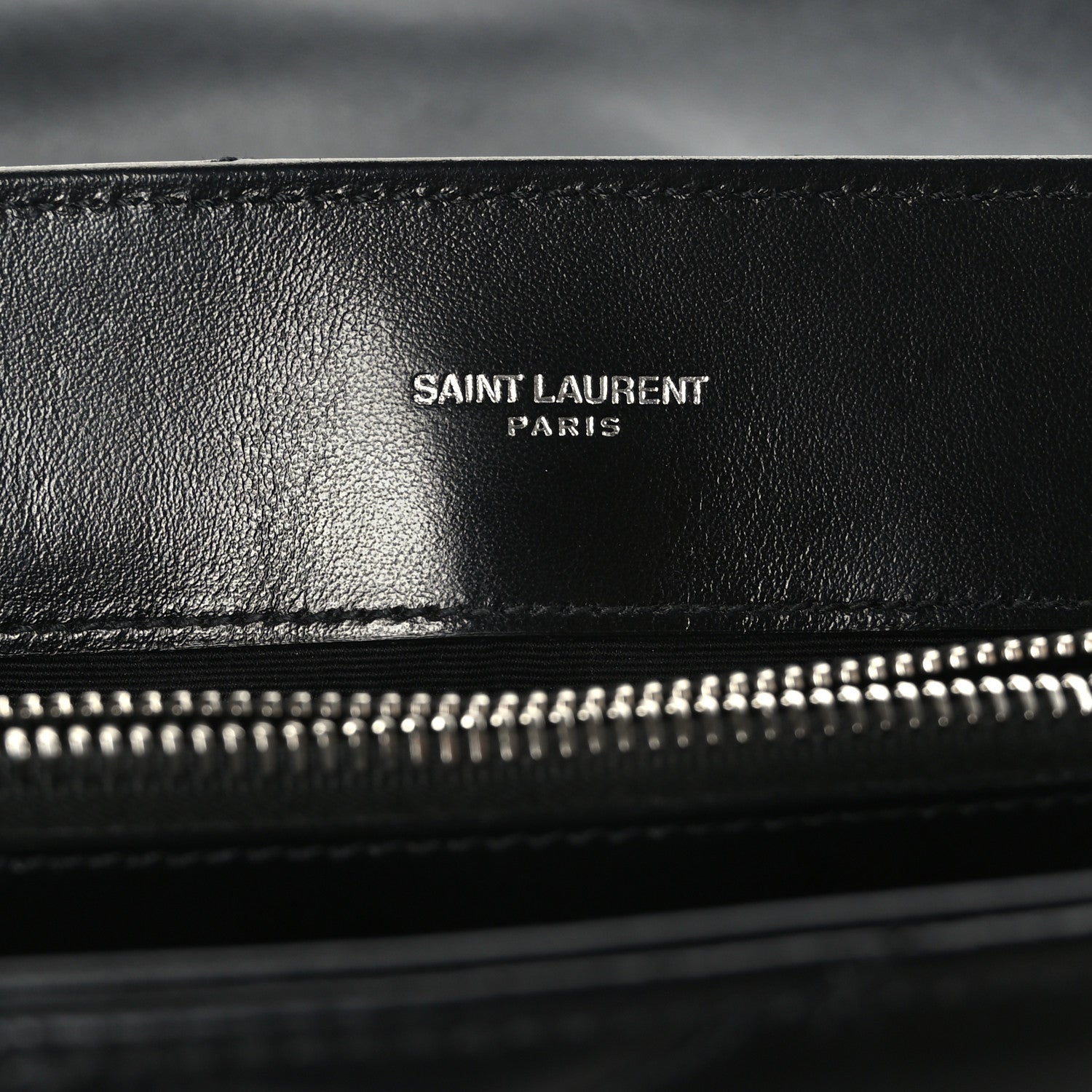 Saint Laurent Calfskin Y Quilted Monogram Medium Loulou Chain Satchel Black 7 of 9