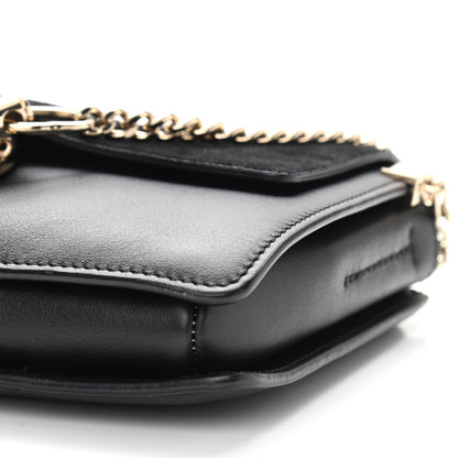 Chloe Suede Calfskin Small Faye Shoulder Bag Black 10 of 10