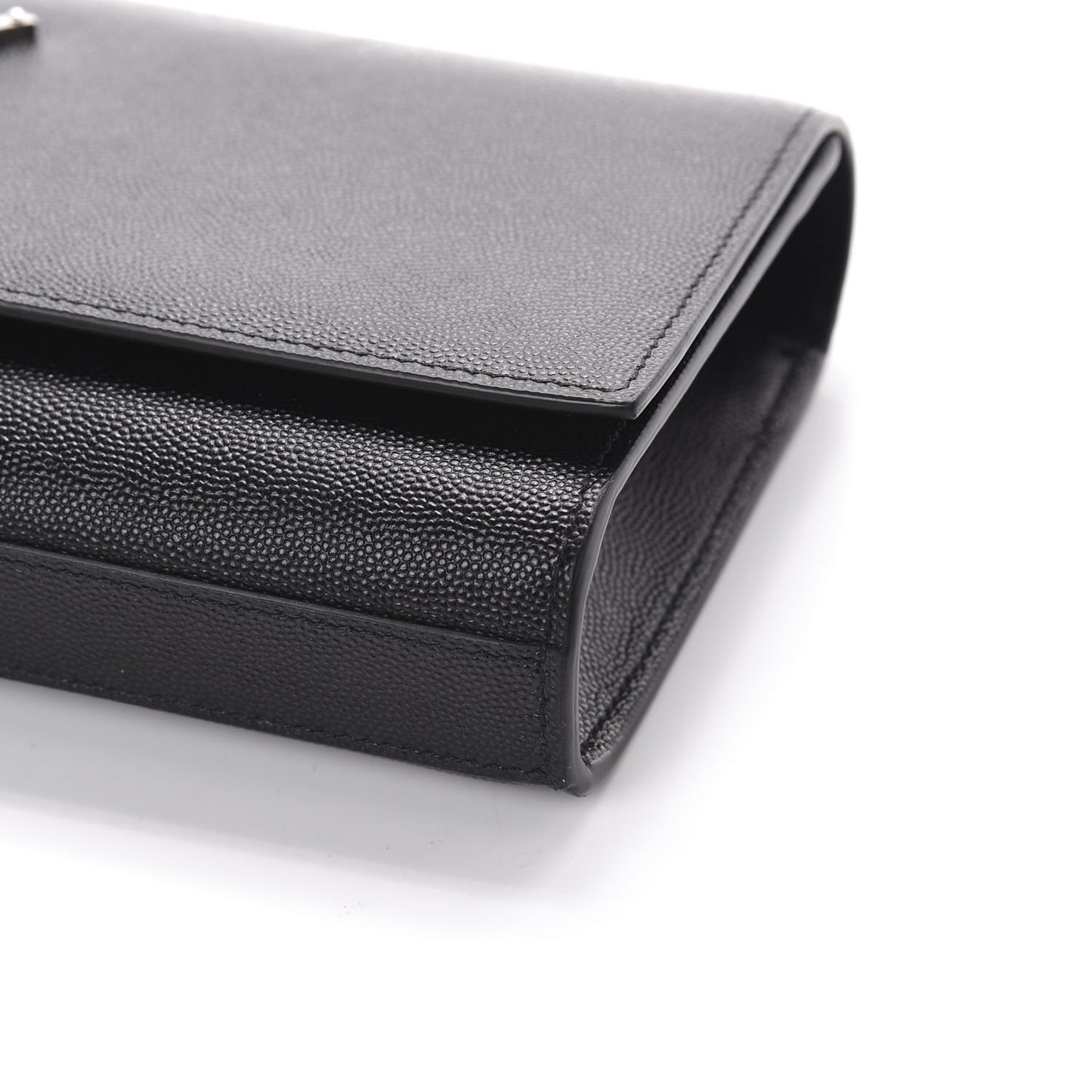Grain De Poudre Monogram Cassandre Clutch Black