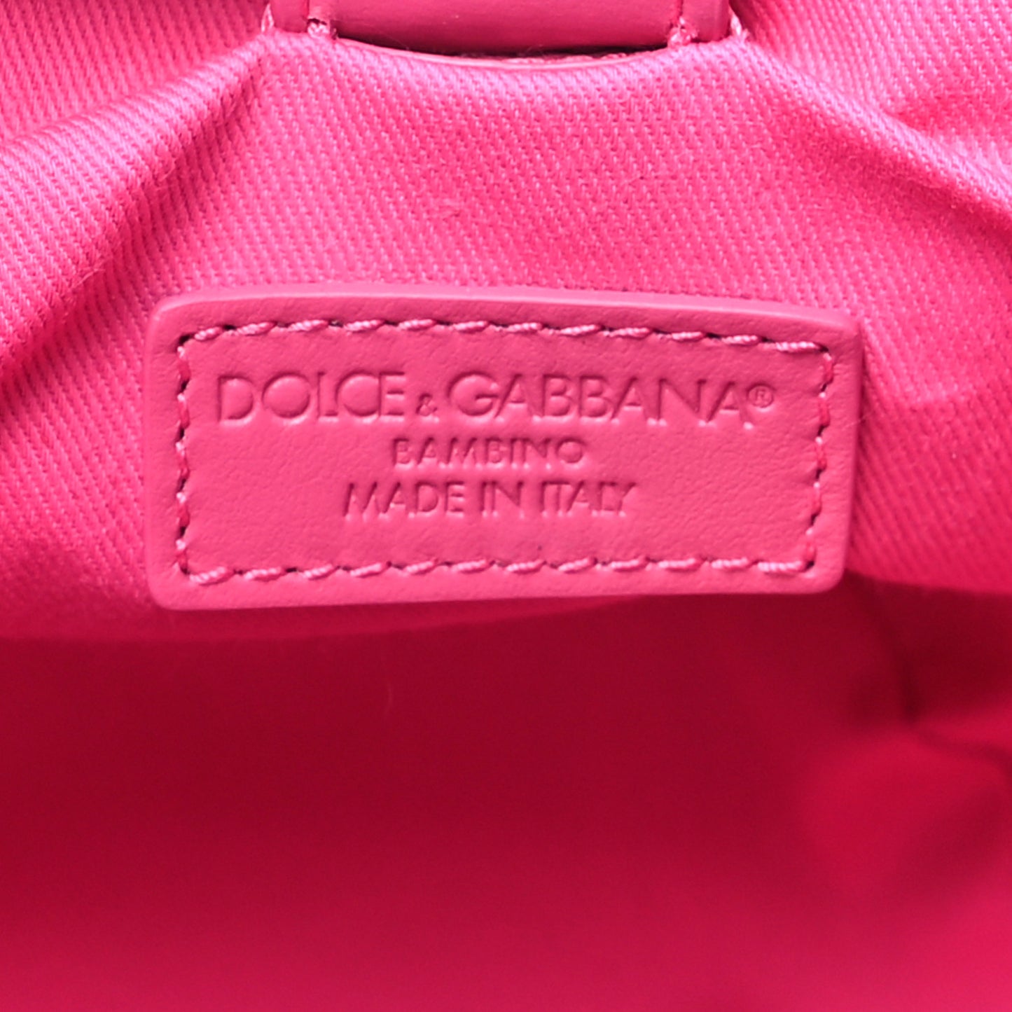 Woven Raffia Logo Tote Fuchsia