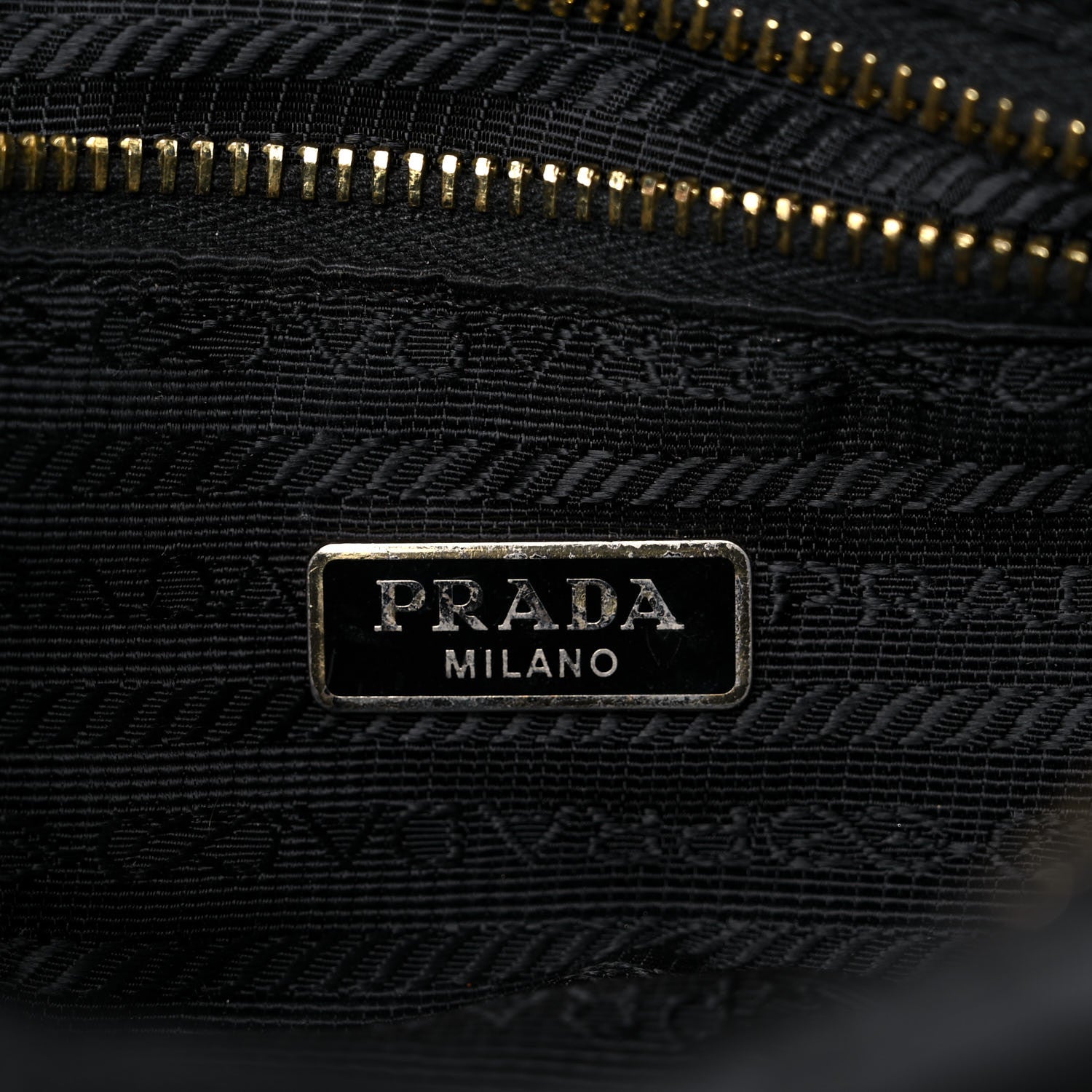 Prada Tessuto Nylon Saffiano Small Crossbody Bag Black 7 of 25