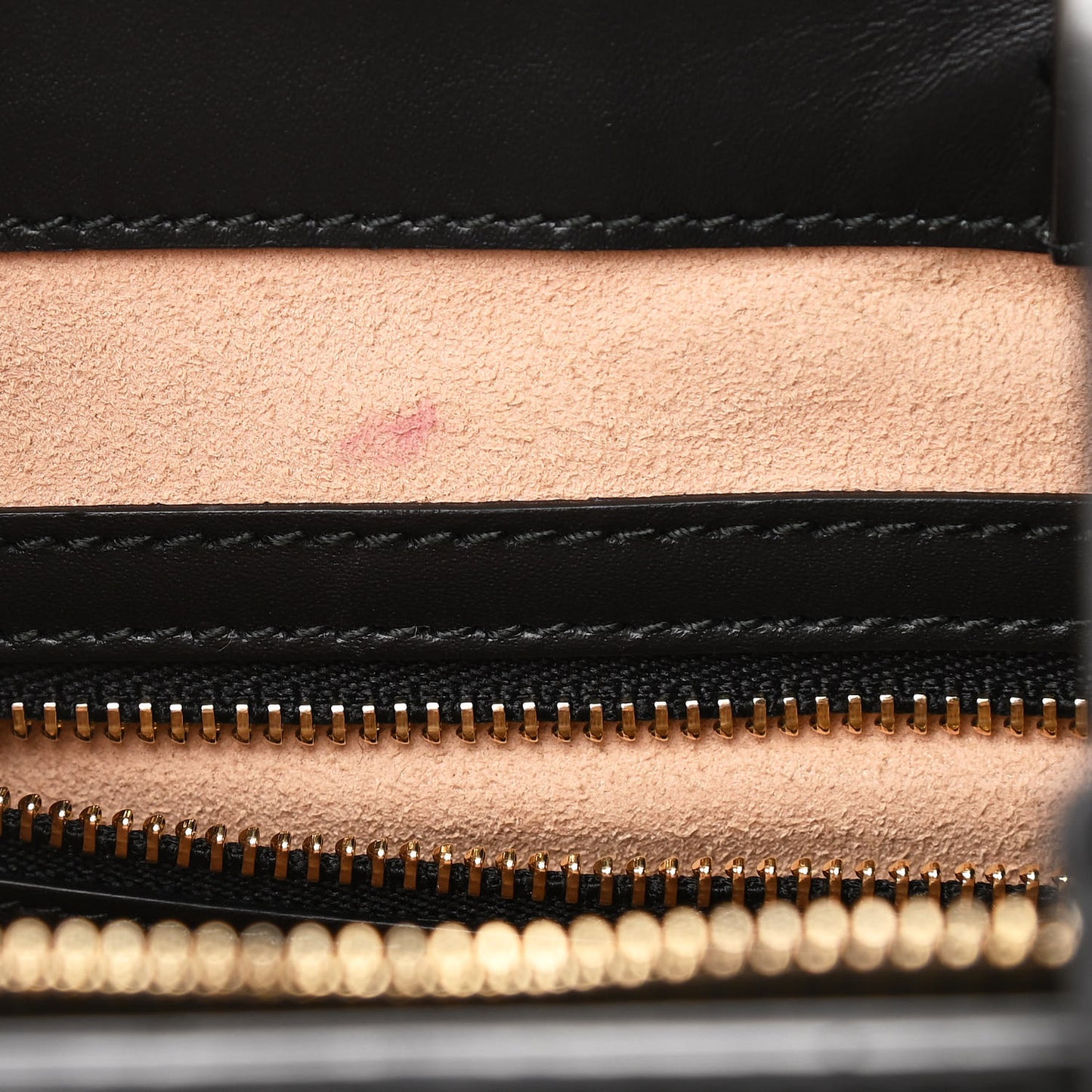 Guccissima Signature Padlock Double Handle Bag Black