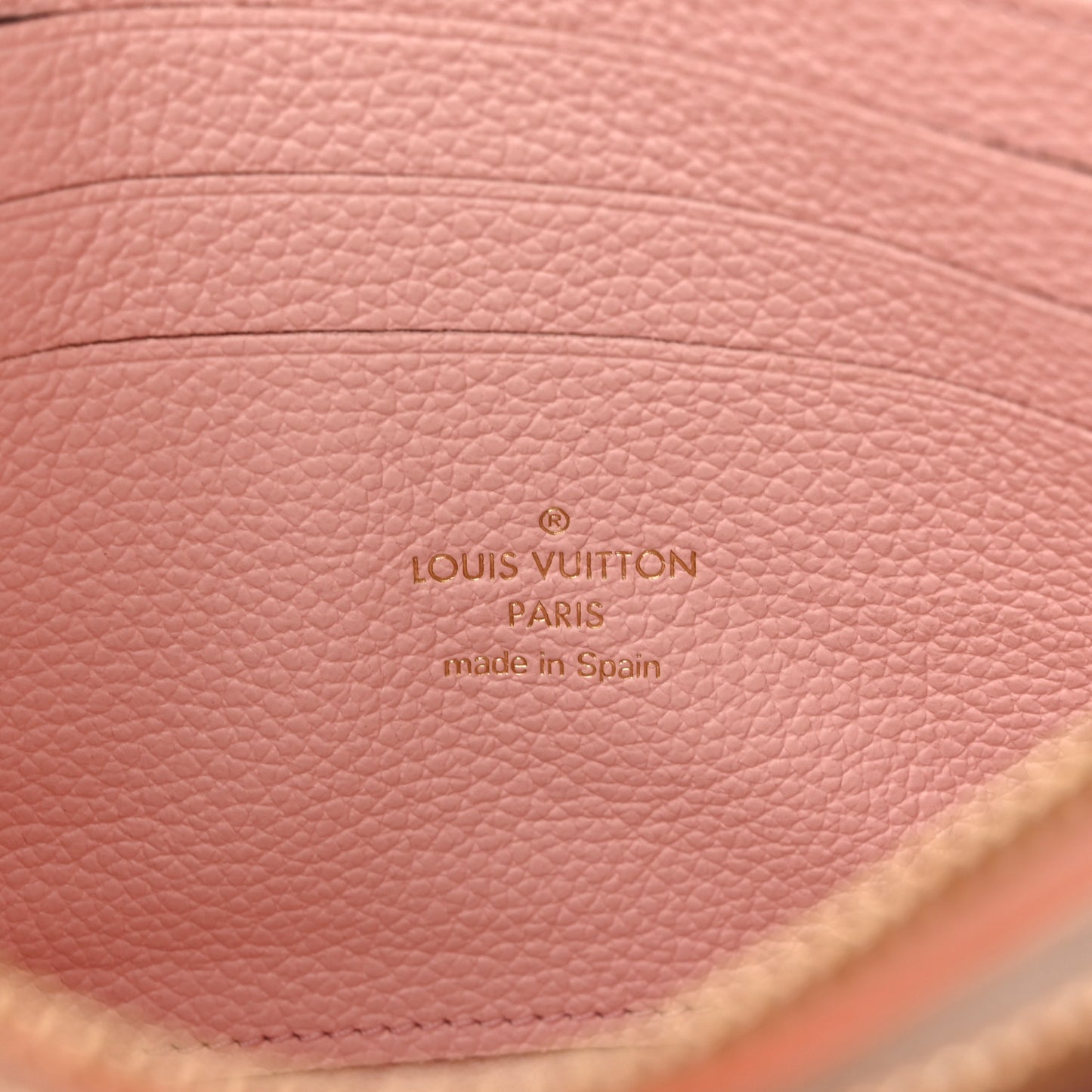 Empreinte Monogram Double Zip Pochette Rose