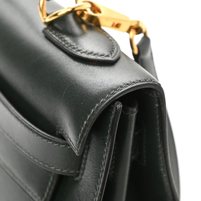 Hermes Box Kelly Sellier 32 Vert Fonce 15 of 16