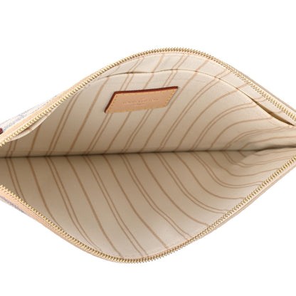 Louis Vuitton Damier Azur Neverfull MM GM Pochette 5 of 7