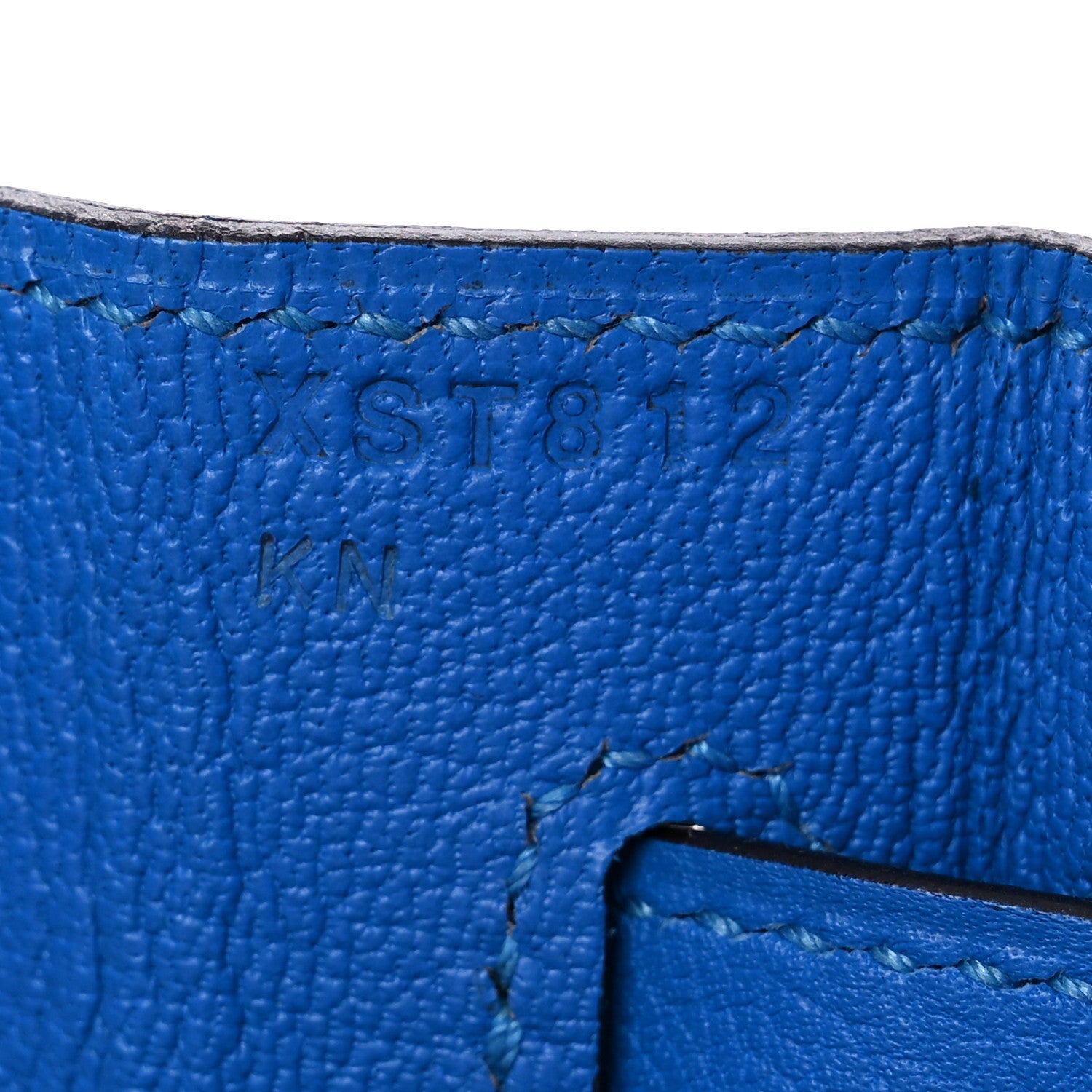 Hermes Evercolor Kelly Retourne 32 Bleu Hydra 7 of 12