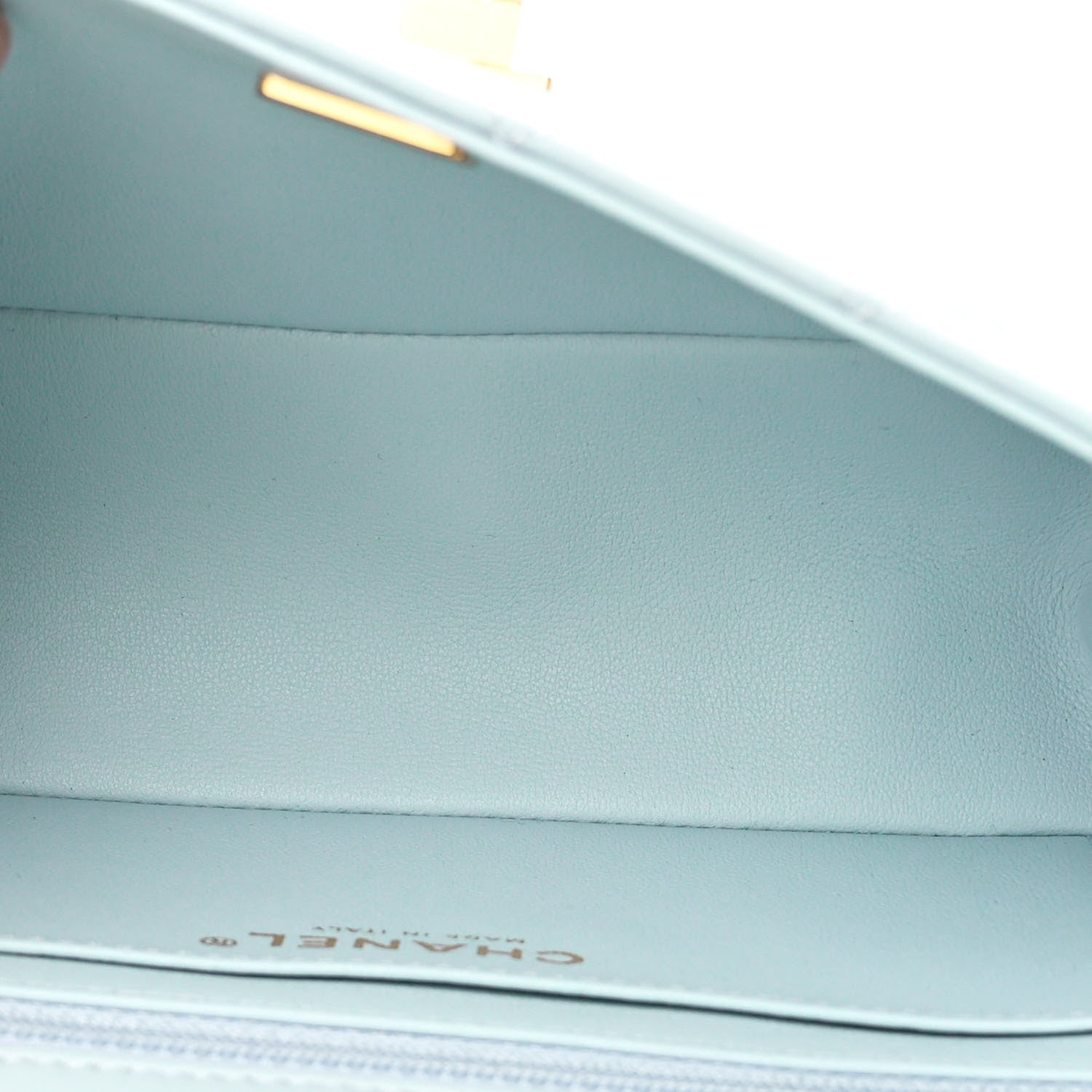 Chanel Aged Calfskin Quilted 2.55 Reissue Mini Flap Light Blue 5 of 10