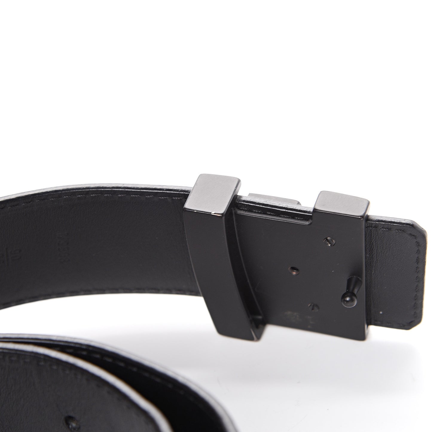 Damier Graphite 40mm LV Initiales Belt 90 36