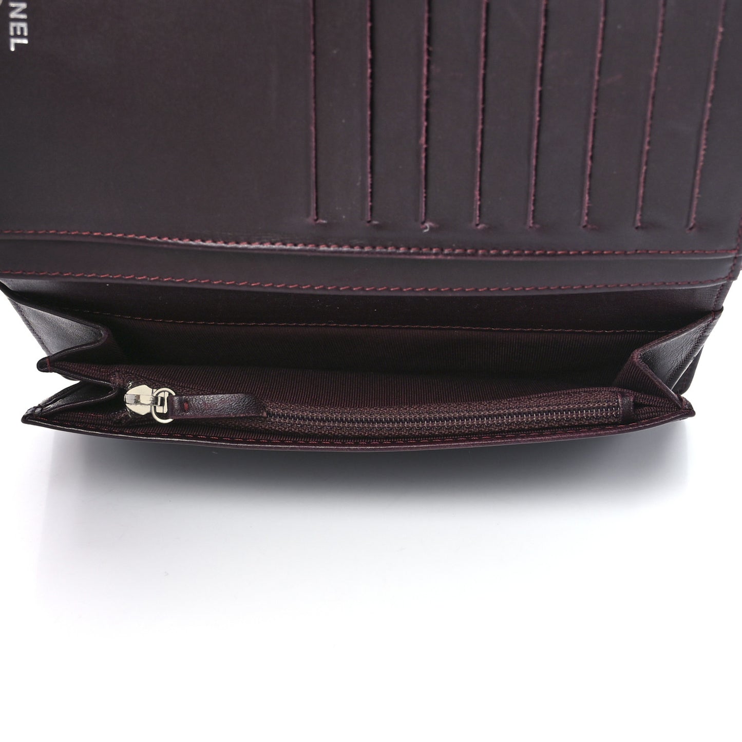 Caviar Quilted Yen Wallet Black