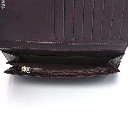 Chanel Caviar Quilted Yen Wallet Black 4 of 14