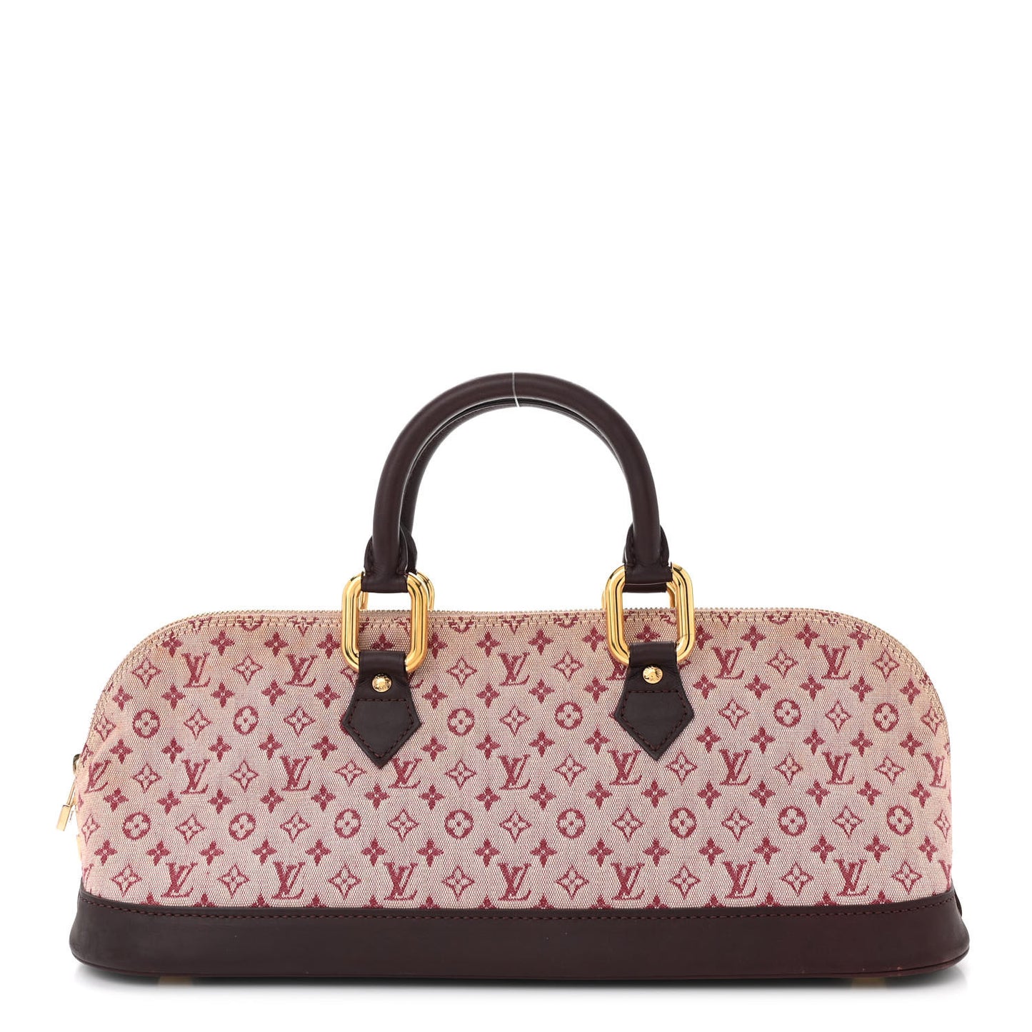 Mini Monogram Alma Long Cherry