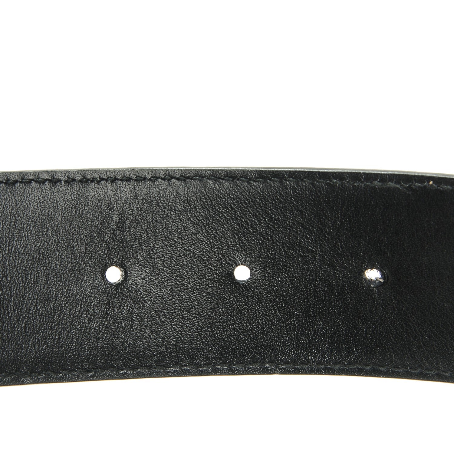 Gucci Python Interlocking G Belt 80 32 Black 7 of 8