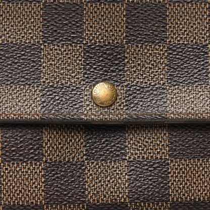 Louis Vuitton Damier Ebene Sarah Wallet 7 of 11