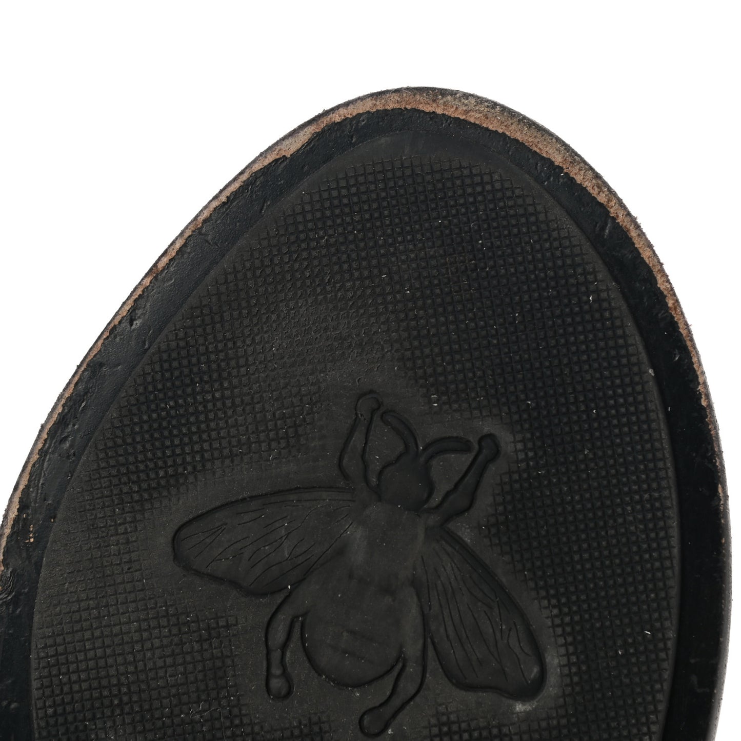Calfskin GG Marmont Thong Sandals 36.5 Mystic White