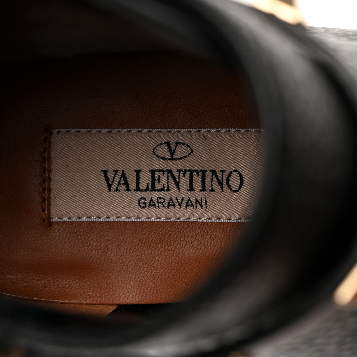 Valentino Garavani Grained Calfskin Rockstud Single Buckle 35mm Cowboy Ankle Boots 36.5 Black 6 of 11