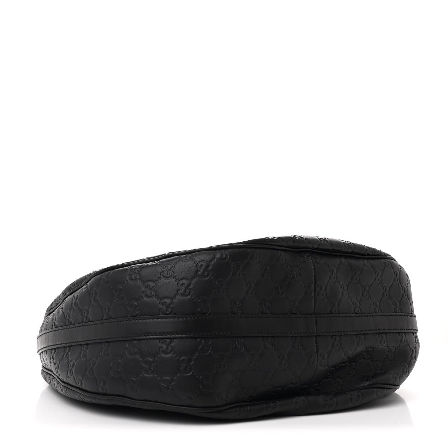 Gucci Guccissima Large GG Twins Hobo Black 4 of 10