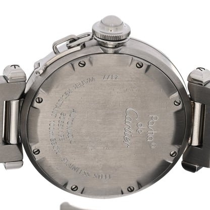 Cartier Stainless Steel 35mm Pasha GMT Automatic Watch 4 of 5
