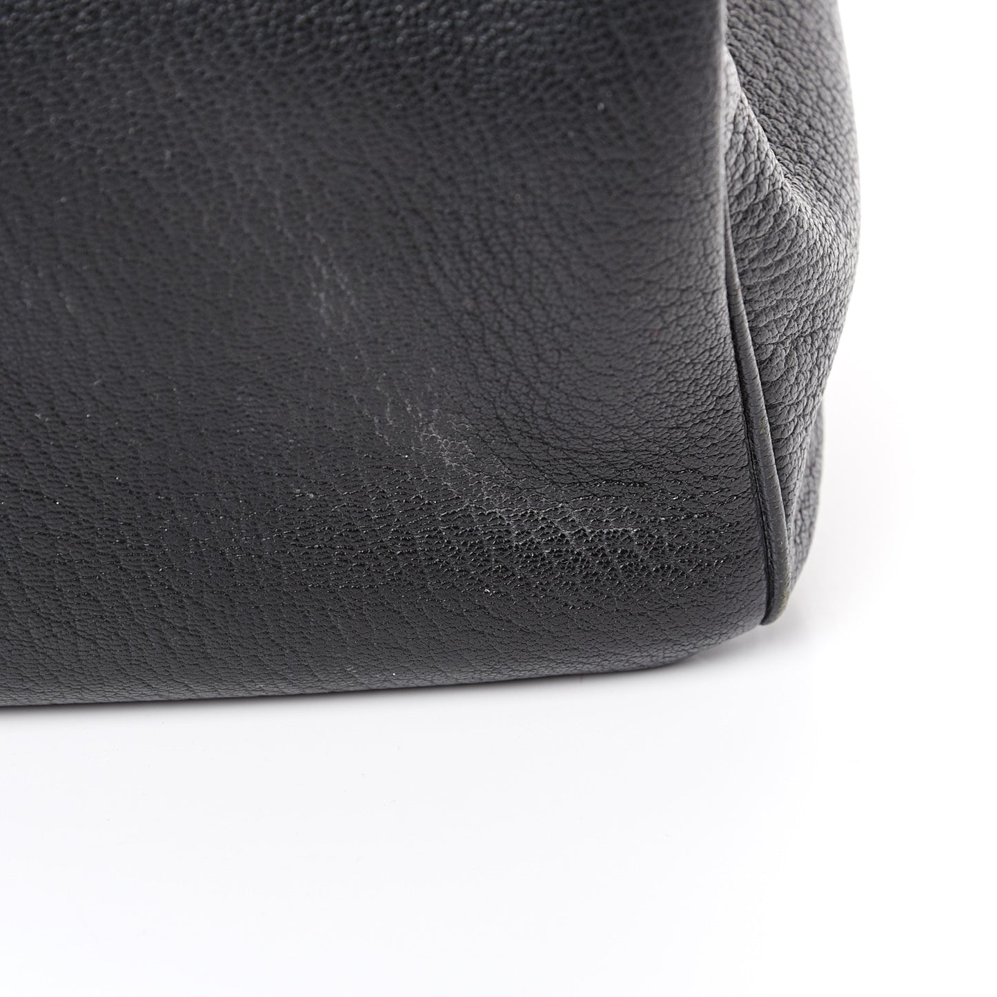 Chevre De Coromandel Birkin 40 Black