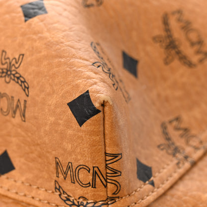 MCM Visetos Crown Stud Medium Stark Backpack Cognac 11 of 18