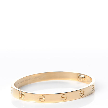 Cartier 18K Yellow Gold LOVE Bracelet 17 3 of 10