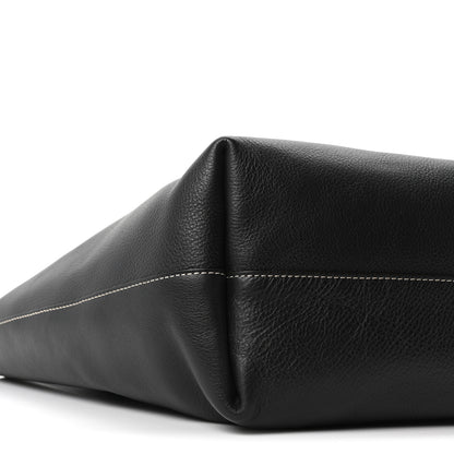 Chloe Small Grain Smooth Calfskin Medium Darryl Tote Black 9 of 10