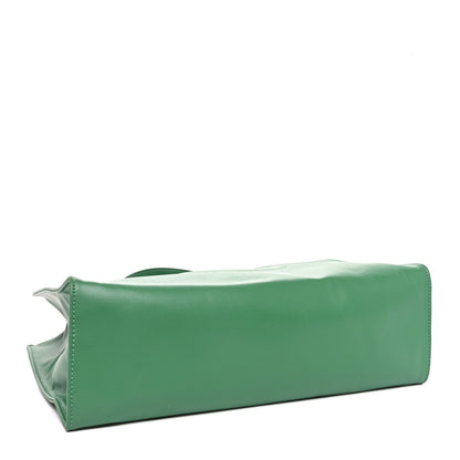 Telfar Vegan Leather Large Shopping Bag Greenscreen 4 of 9