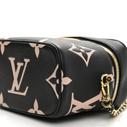 Louis Vuitton Empreinte Monogram Giant Vanity PM Black Beige 10 of 10