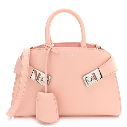 Salvatore Ferragamo Calfskin Mini Hug Bag Nylund Pink 1 of 10