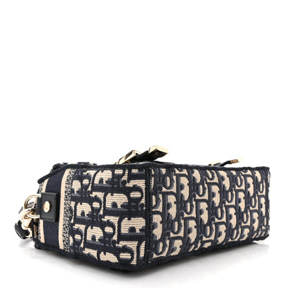 Christian Dior Oblique Small Diorcamp Messenger Blue 4 of 11