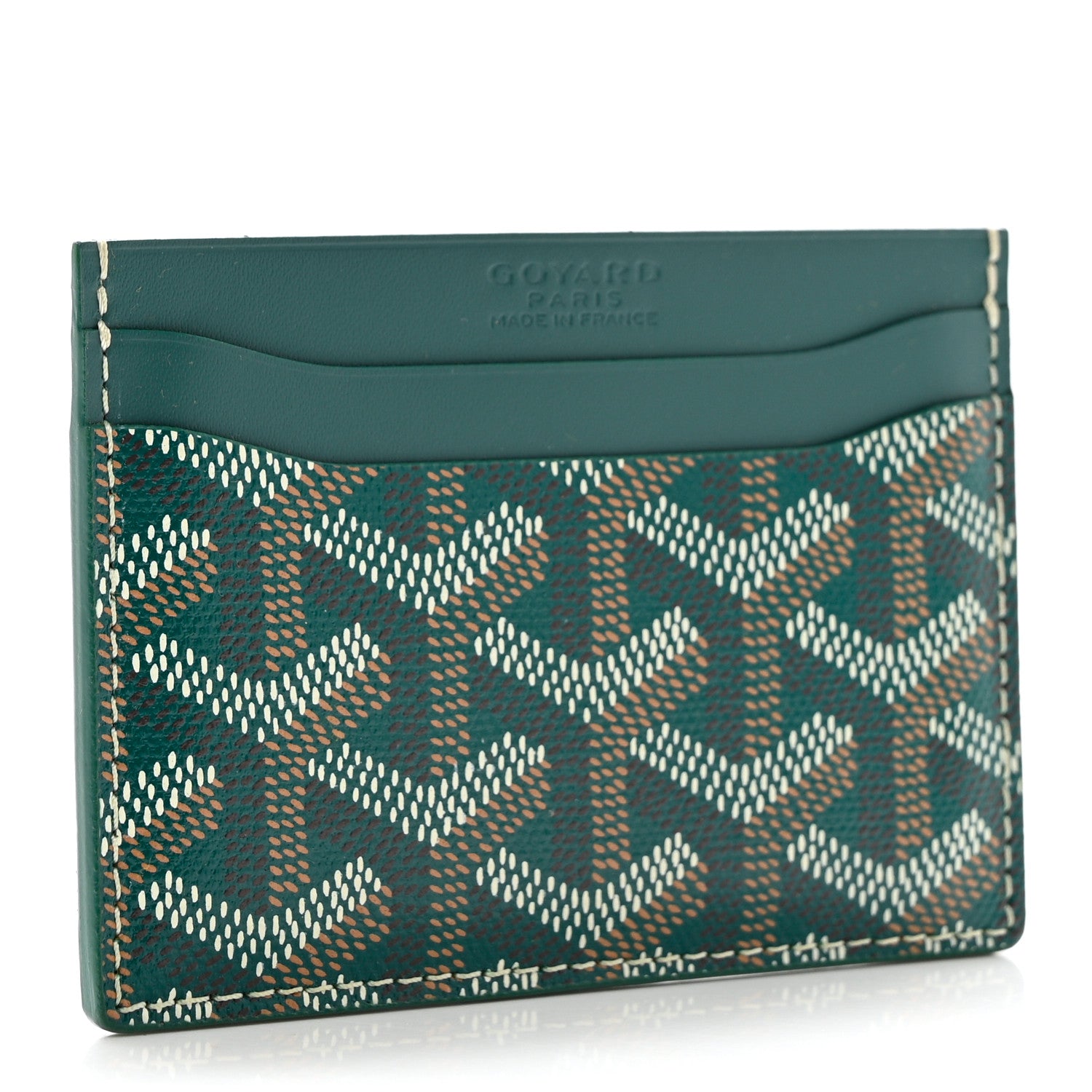 Goyard Goyardine Saint Sulpice Card Holder Green 2 of 6