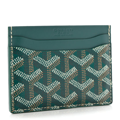 Goyard Goyardine Saint Sulpice Card Holder Green 2 of 6