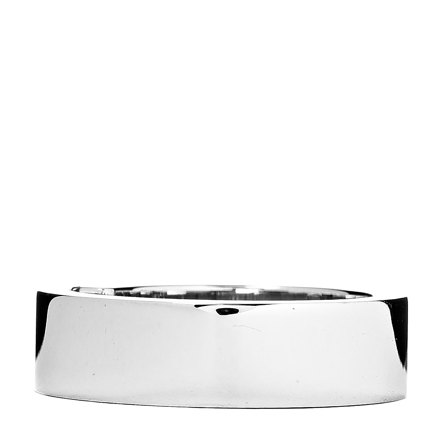 Cartier 18K White Gold Diamond Anniversary Band Ring 51 5.75 3 of 5