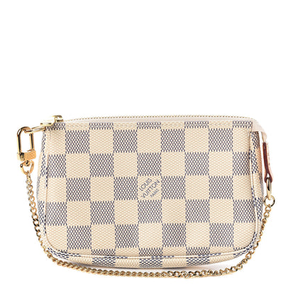 Louis Vuitton Damier Azur Mini Pochette Accessories 1 of 6